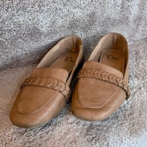 Report Tan Loafers